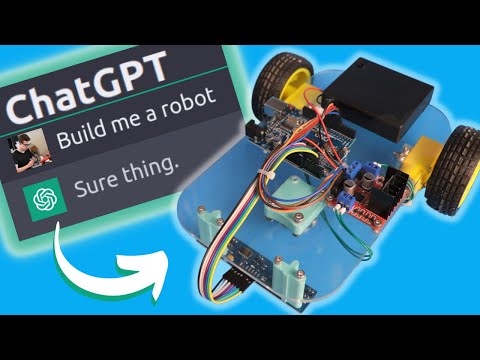 Using ChatGPT to Build a Line Following Robot