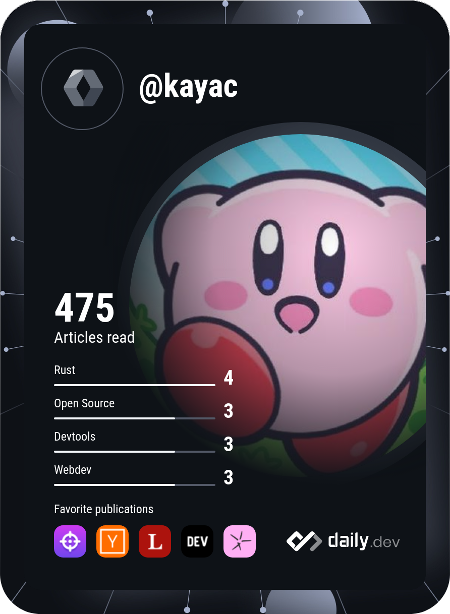 Kayac Hello's Dev Card