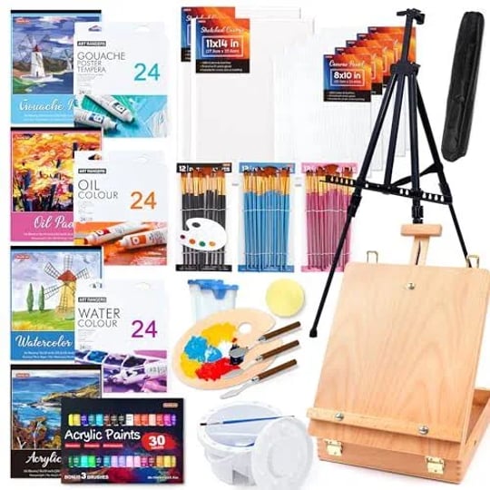 shuttle-art-168-pcs-artist-painting-set-deluxe-art-set-with-paint-aluminum-and-wooden-easels-canvas--1