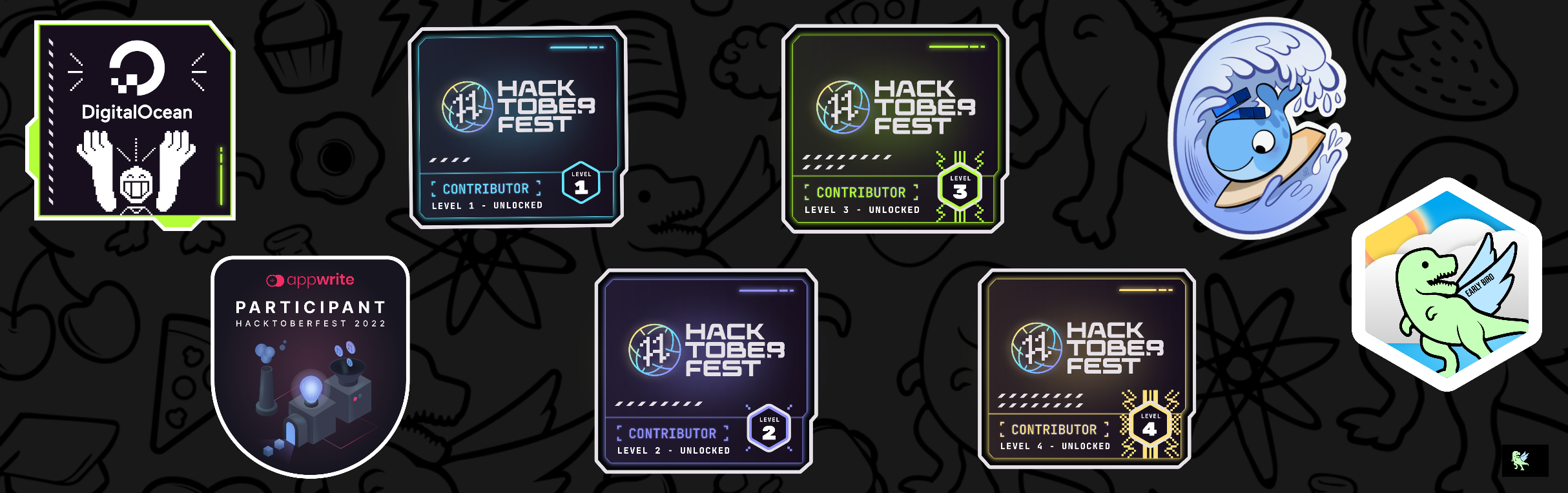 @sumit1999's Holopin board