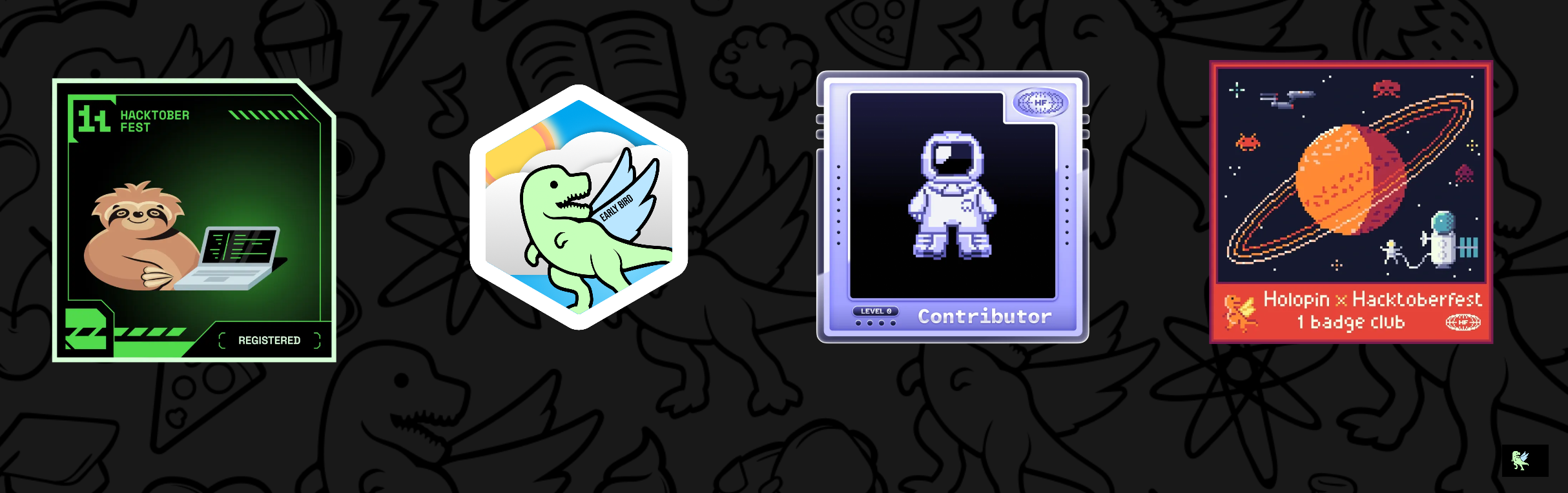 An image of @brajesh31's Holopin badges, which is a link to view their full Holopin profile