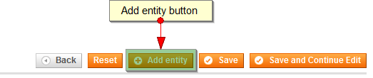 add entity button