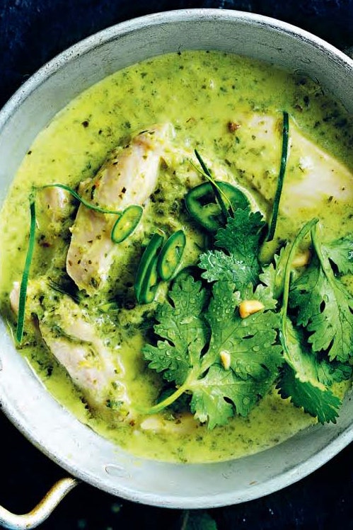A green curry
