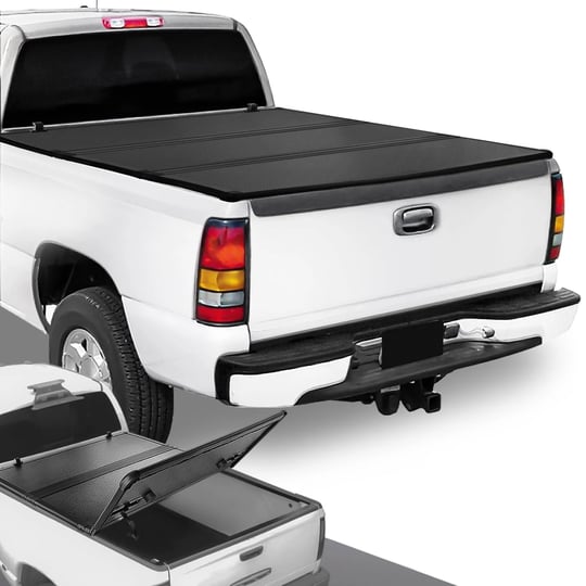dna-motoring-for-07-14-chevy-silcerado-gmc-sierra-6-5ft-short-bed-hard-solid-tri-fold-clamp-on-tonne-1