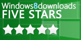 5 stars by Windows8Downloads.com