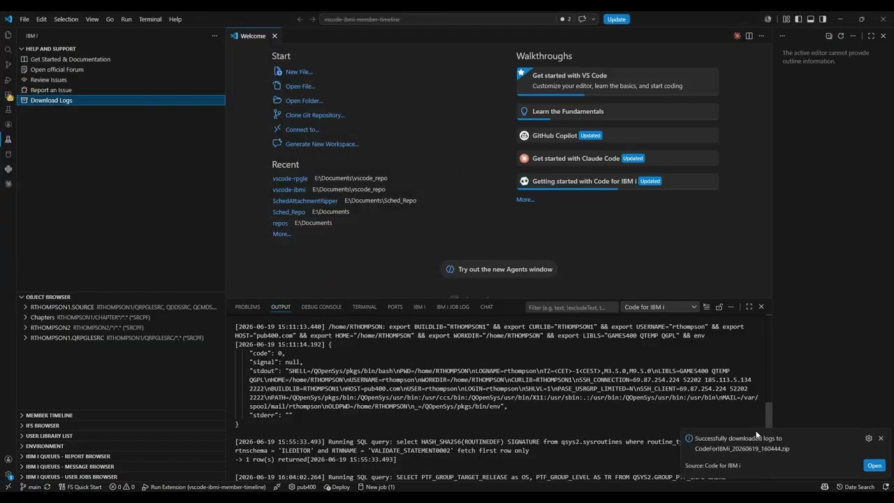 Report an issue with Code For i