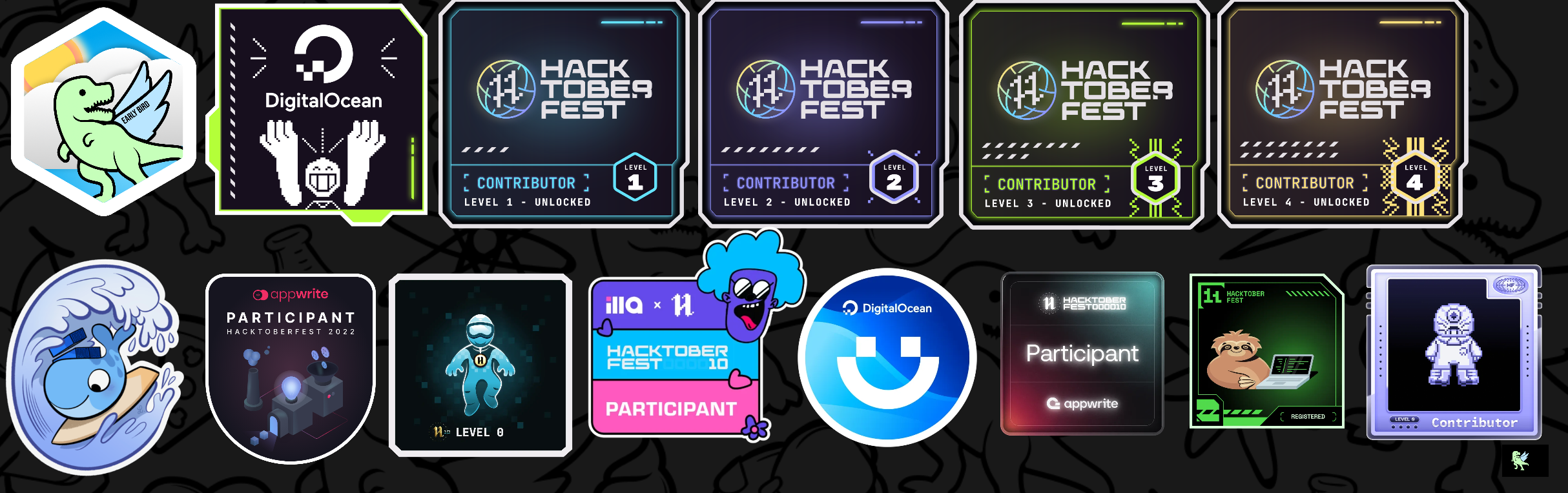 @wilo's Holopin board