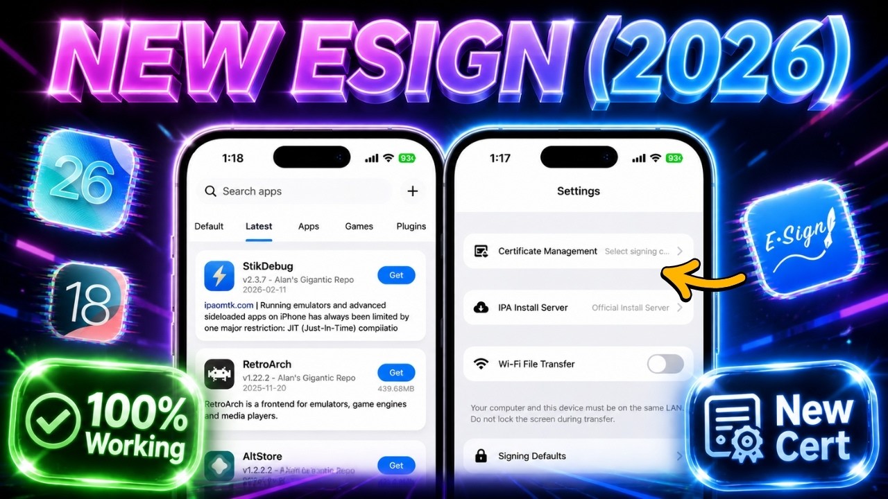 ESign iOS Certificate Tutorial