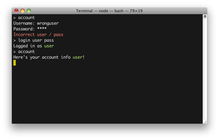 Alt command line