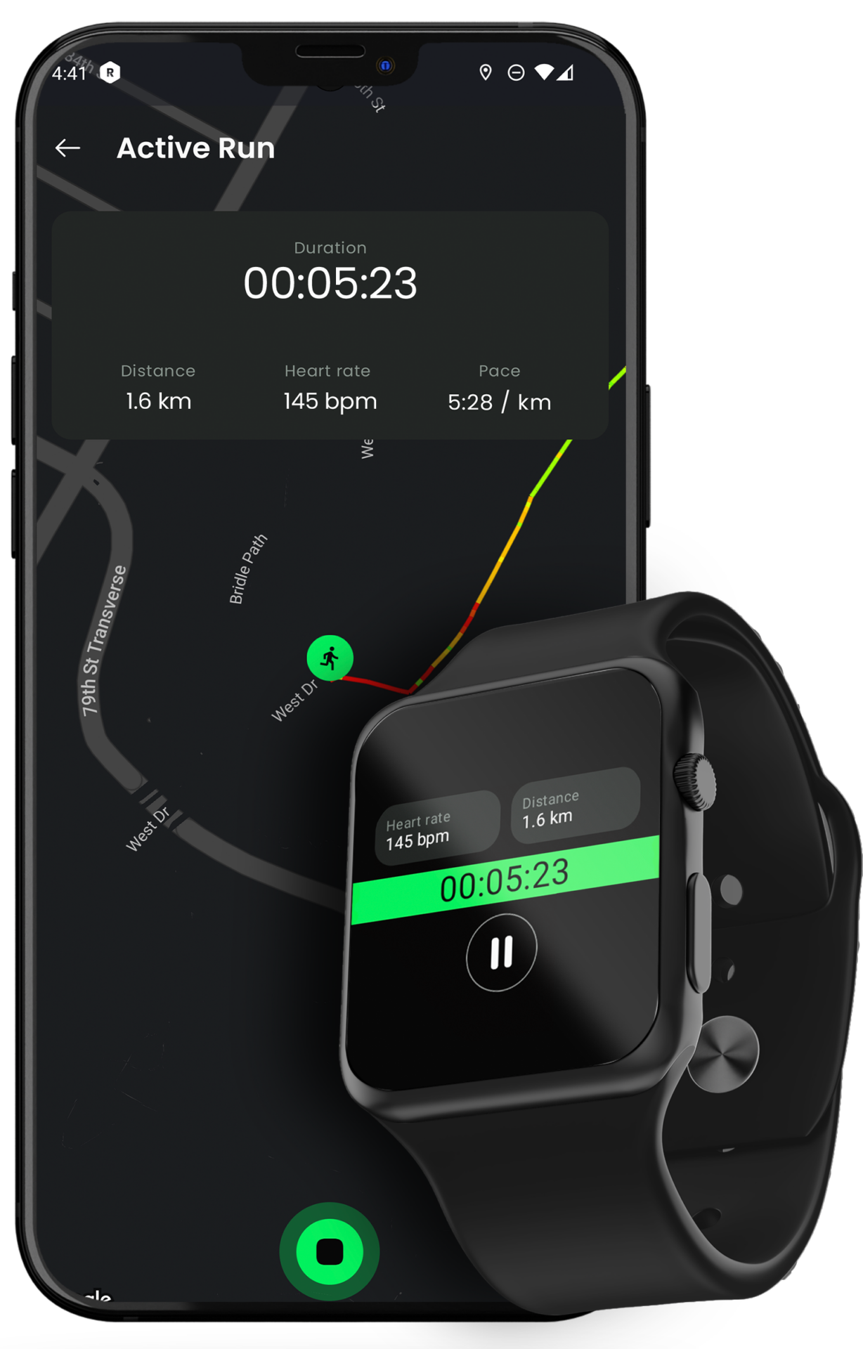 Phone Watch Mockup