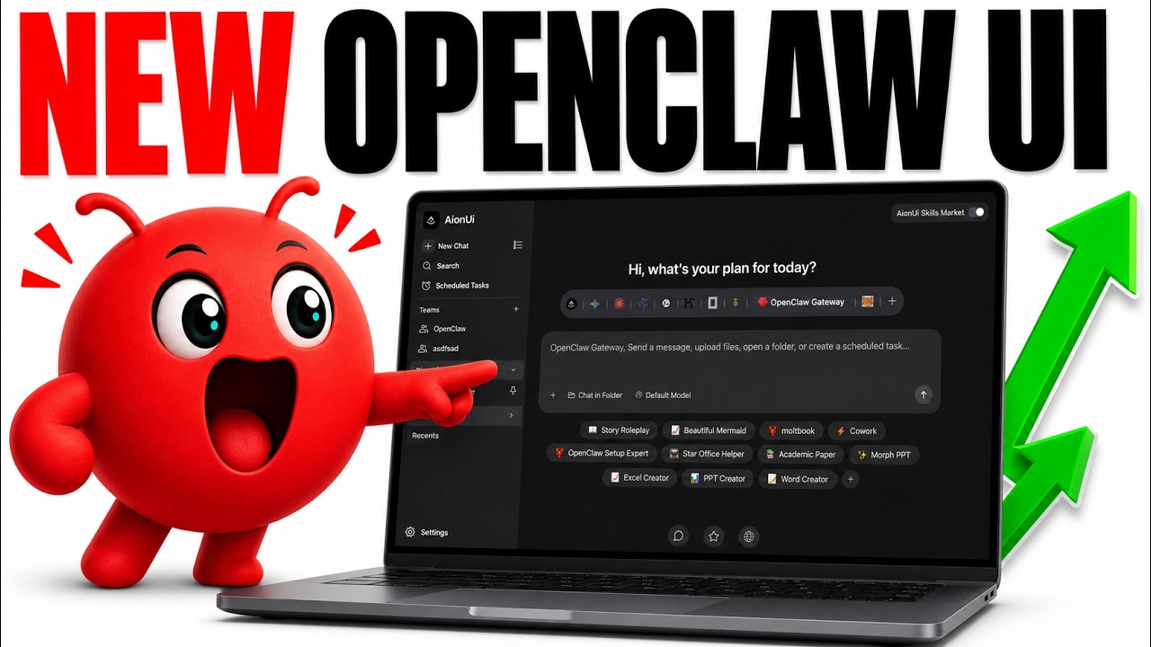 OpenClaw + Aion UI is Insane (FREE!)
