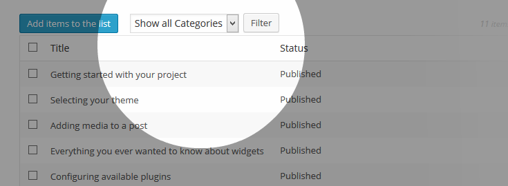 Multisite Content Copier Taxonomy Filter