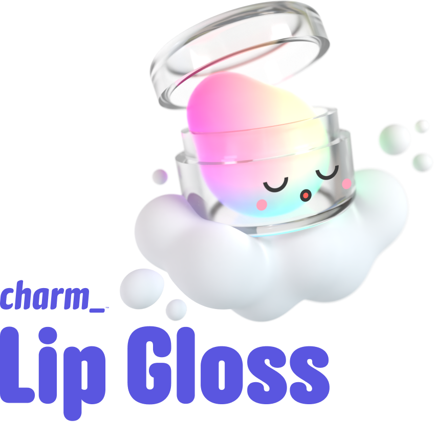 Lip Gloss Title Treatment