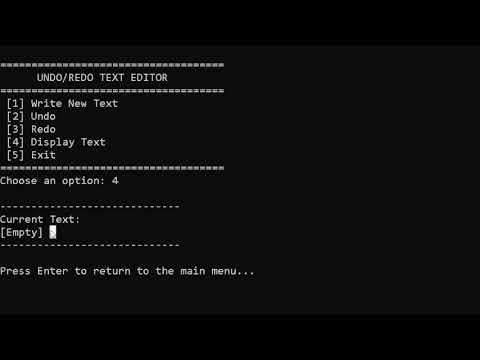 GitHub - Alaa-z17/undo-redo-stack-cpp: A C++ application simulating a ...