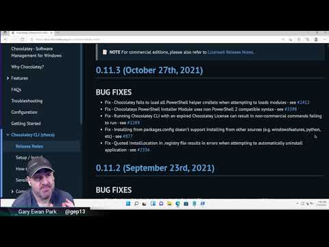 Chocolatey CLI Release 0.11.3
