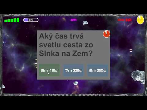 Education game - Space shooter