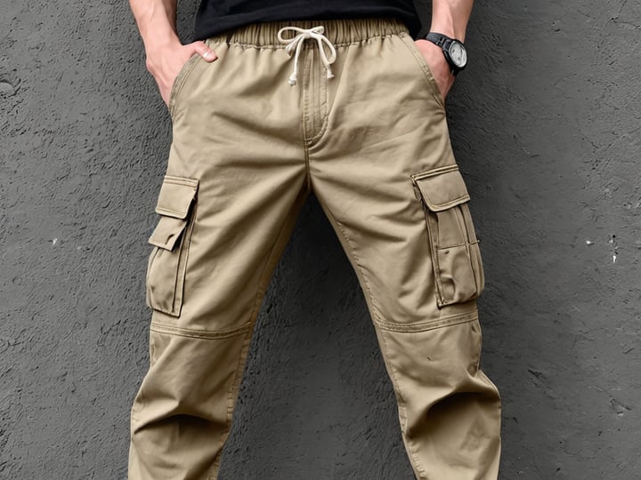 Khaki-Cargo-Joggers-2