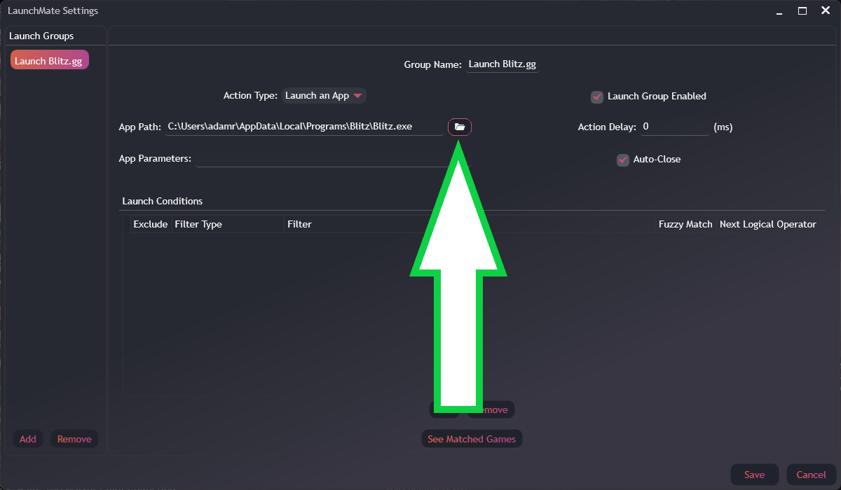 Image showing to choose file