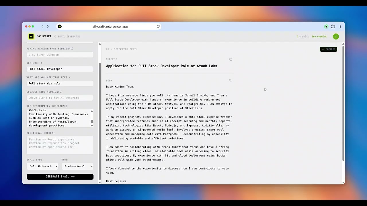 Demo Video