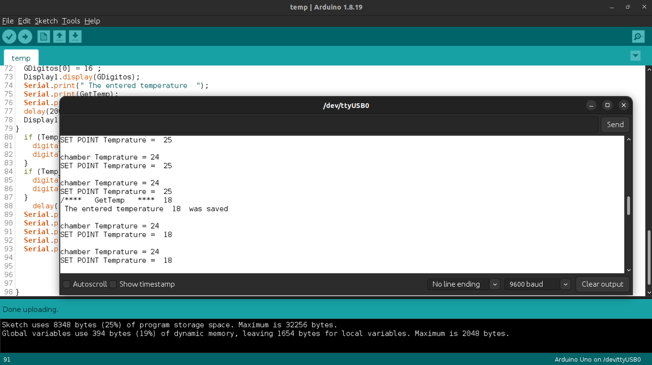 Serial Monitor demo