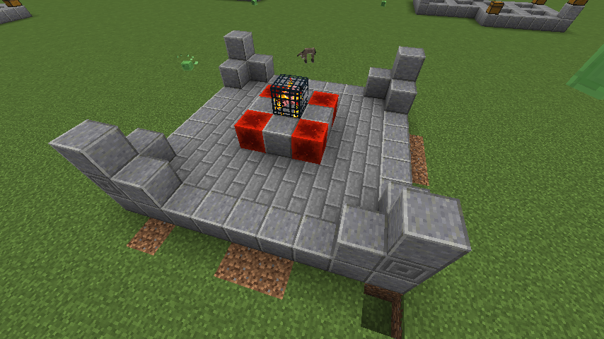 The Mob Spawner block determines where a mob will spawn