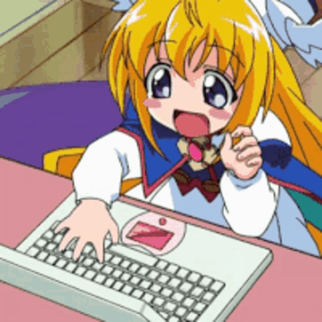 Anime Girl Coding