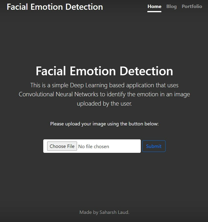 Facial Emotion Detector