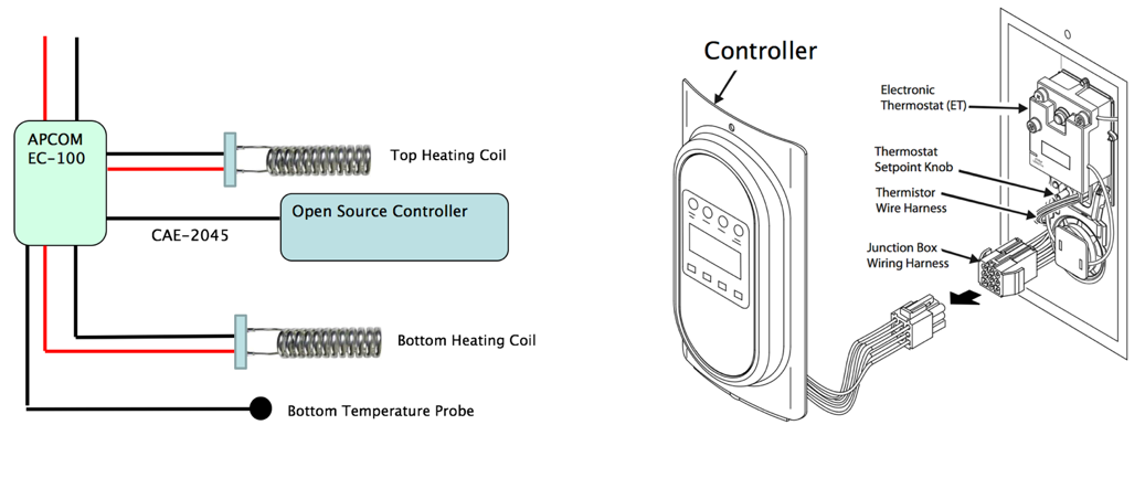 APCOM EC-100 Wiring Diagram