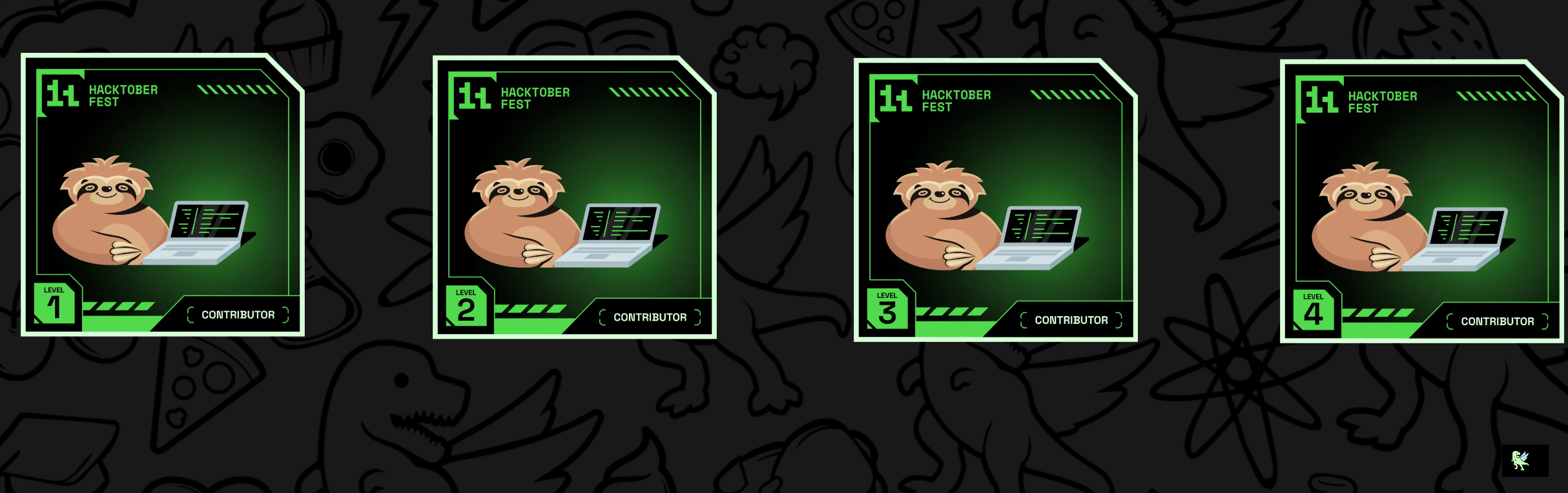 An image of @joshitha6's Holopin badges, which is a link to view their full Holopin profile