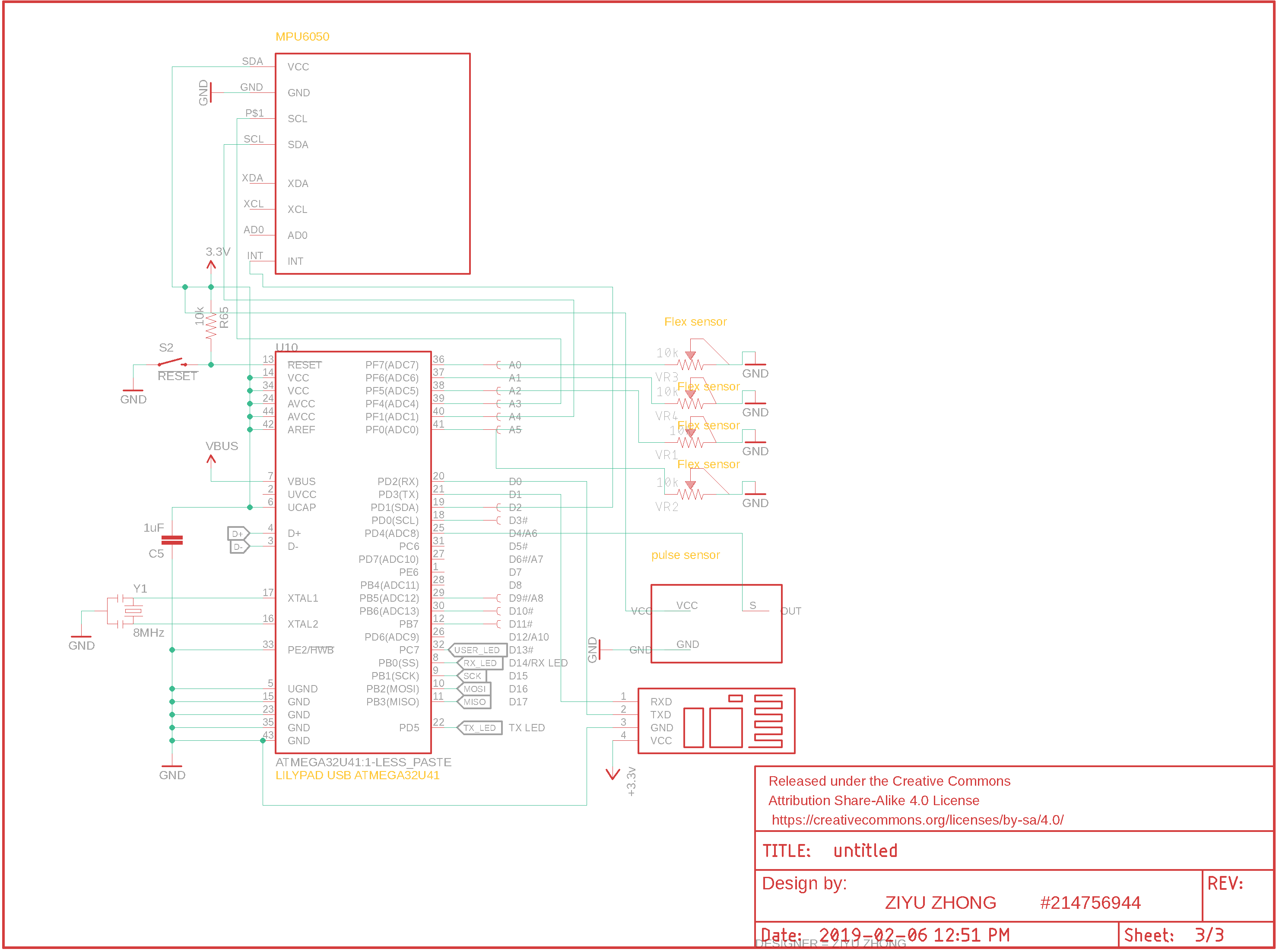 Schematics for the LED Cube