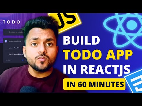 Fundamentals of ReactJS and Build Todo App