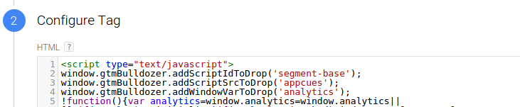 configure fields to set