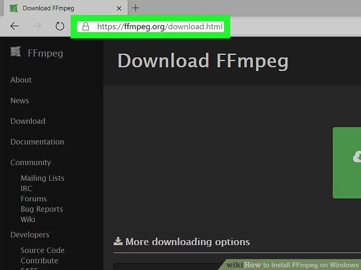 Image titled Install FFmpeg on Windows Step 1
