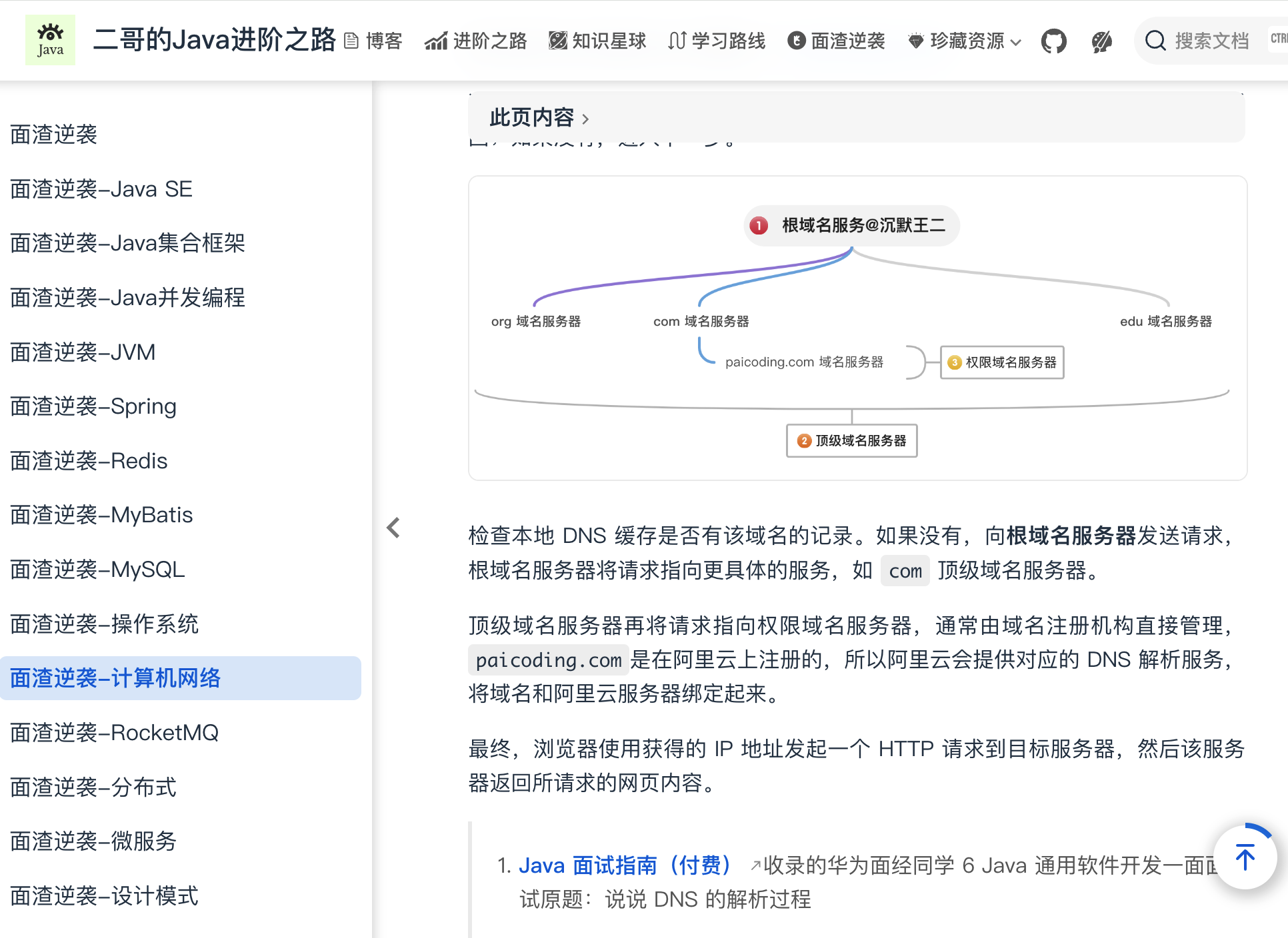 面渣逆袭-计算机网络篇