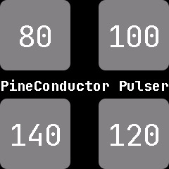 The Pulser, the first app i develped for musicians on the PineTime