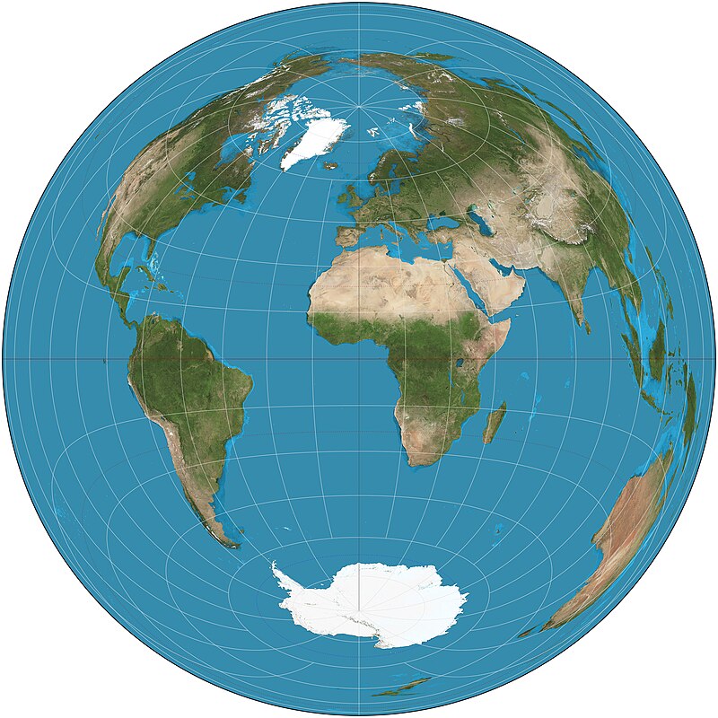 Lambert Azimuthal Equal Area projection