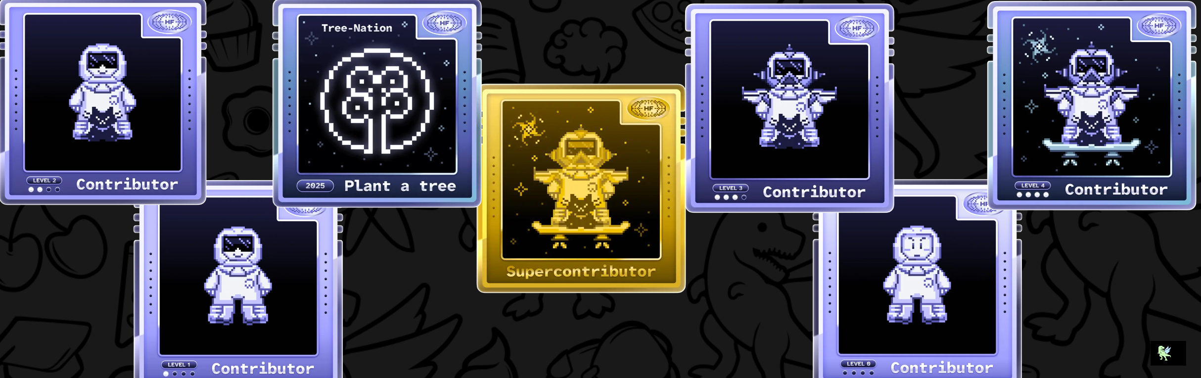 An image of @vishalm342's Holopin badges, which is a link to view their full Holopin profile