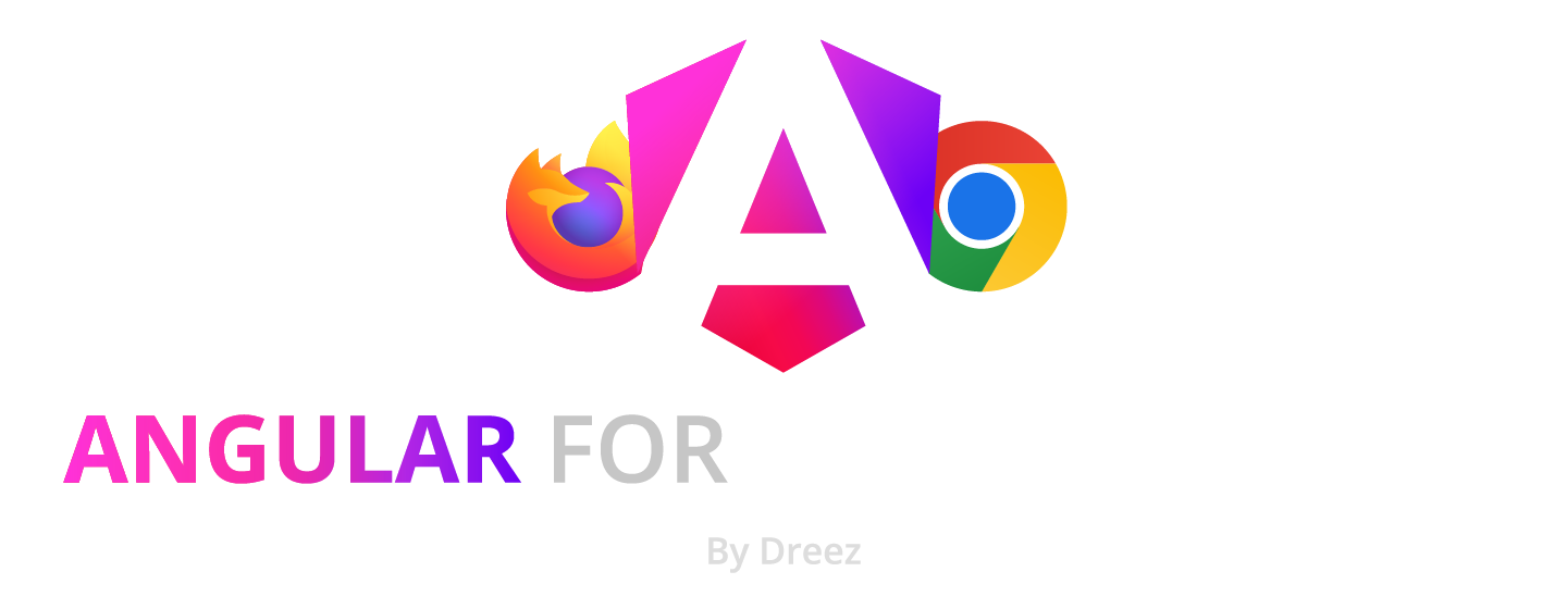Angular for Web Extension Logo