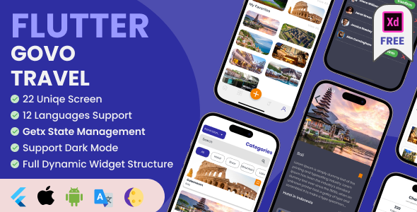 Govo Travel Application - Flutter (Android & iOS)