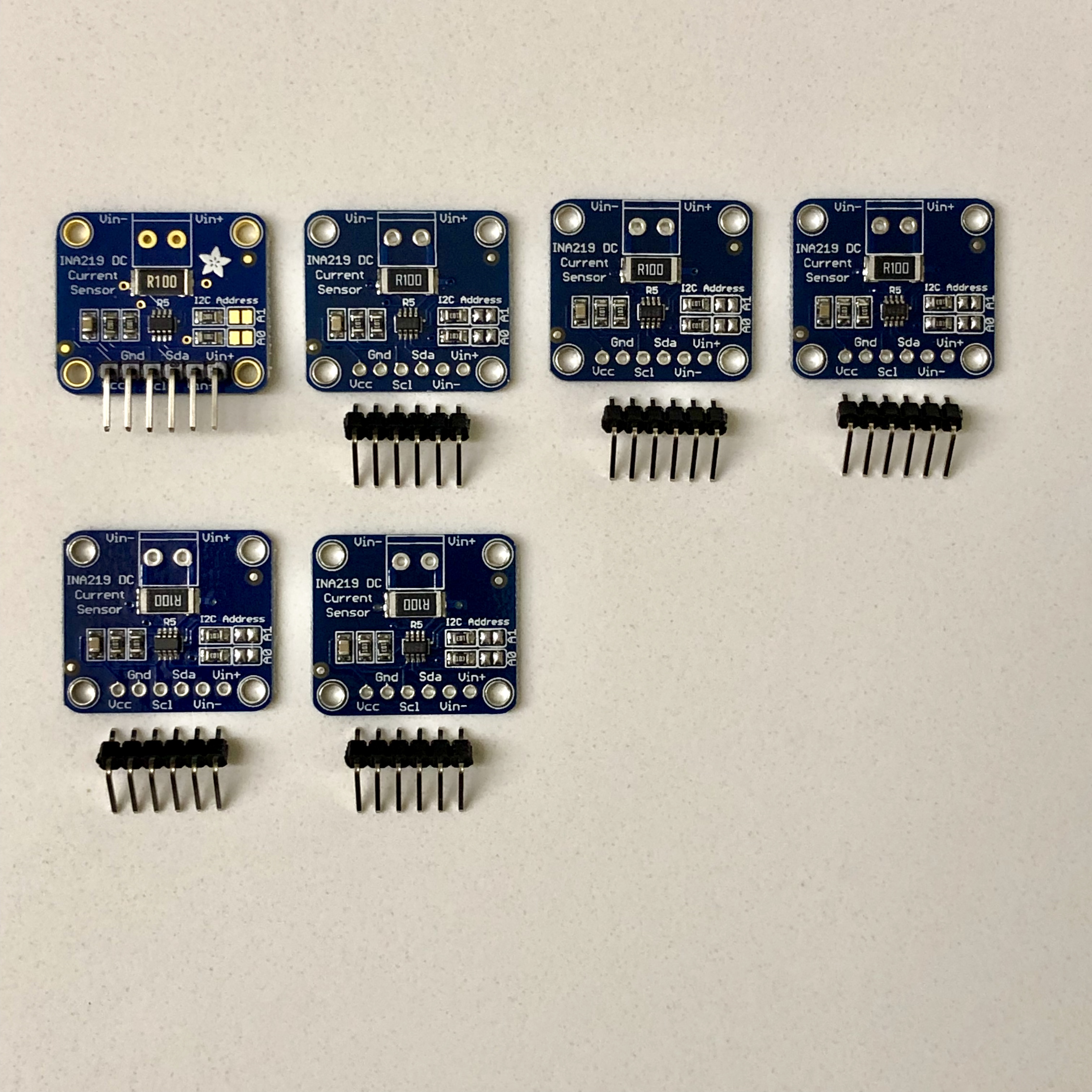 PCB with 90 Degree Headers