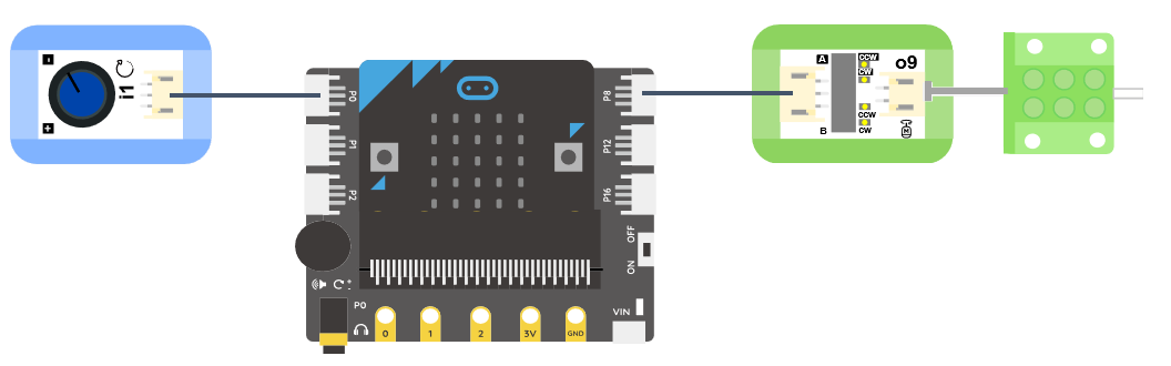 调速打蛋器microbit