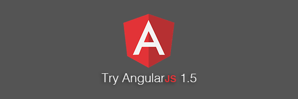 Try AngularJS 1.5 Logo