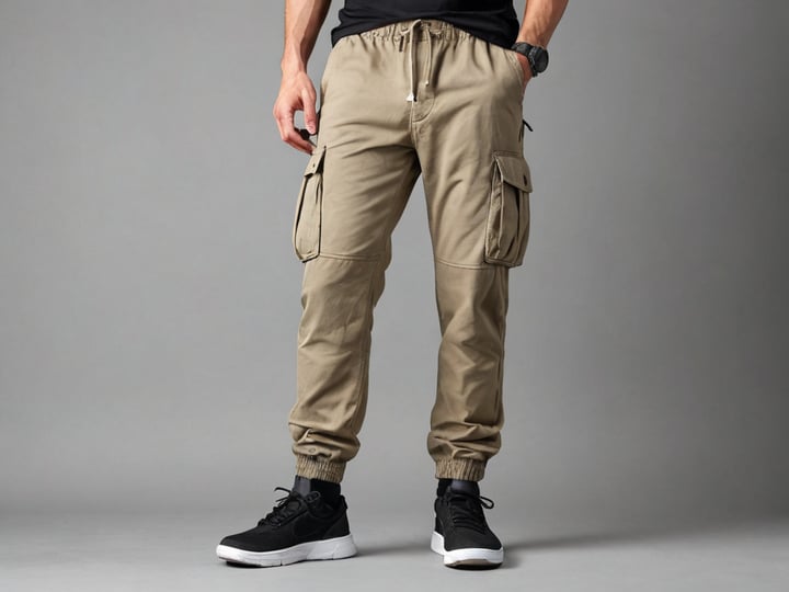 Khaki-Cargo-Joggers-5