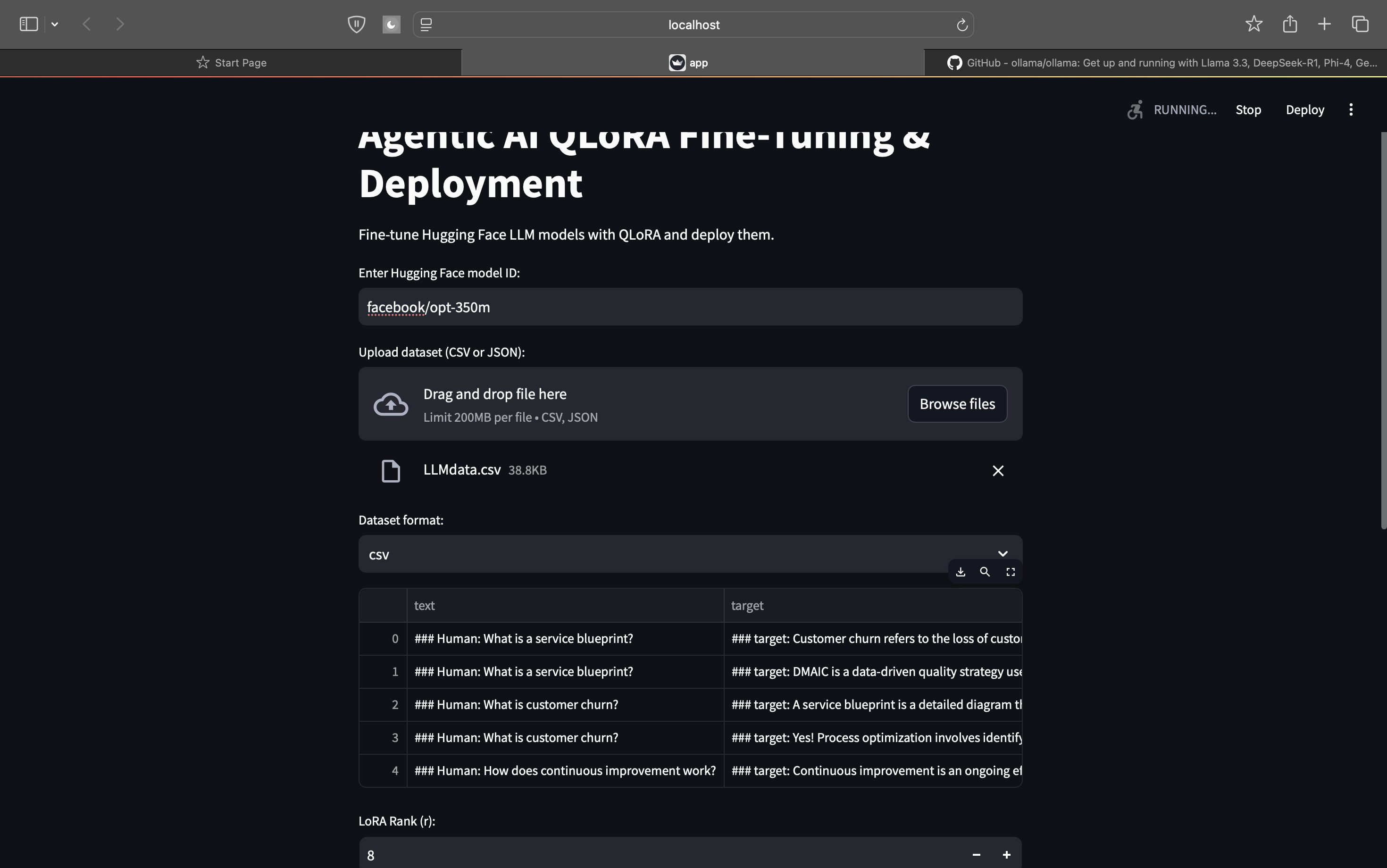 GitHub - ShreyashSingh1/No-Code-Fine-Tuning: A streamlined web ...