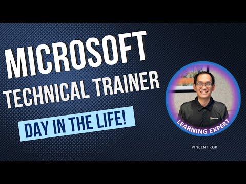 Day in the Life of a Microsoft Technical Trainer - Vincent Kok