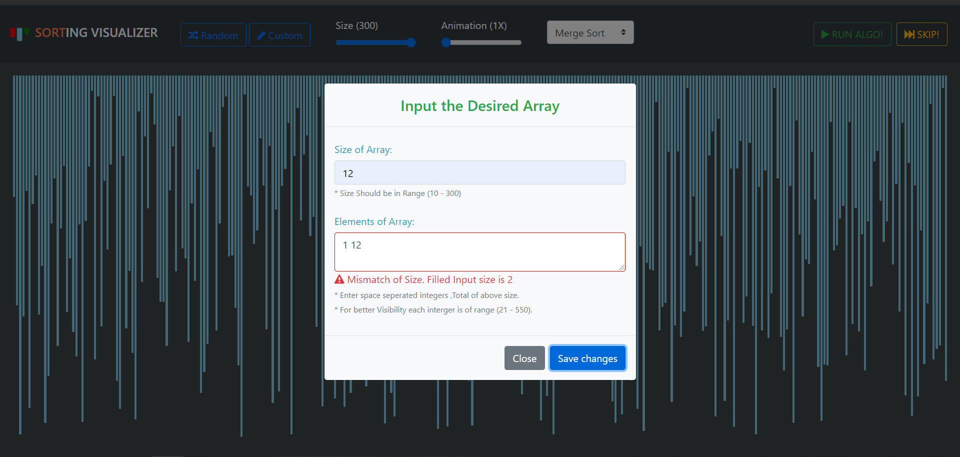 Custom Input