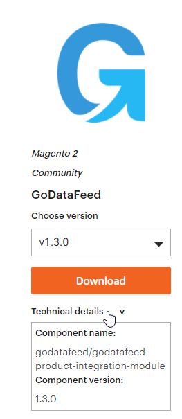 GoDataFeed m2 extension technical details