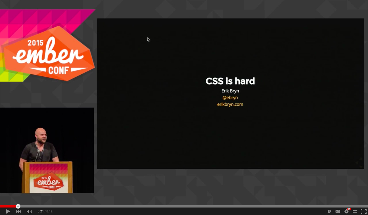 CSS is hard - EmberConf 2015