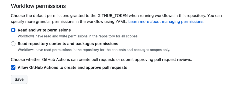 Github Settings