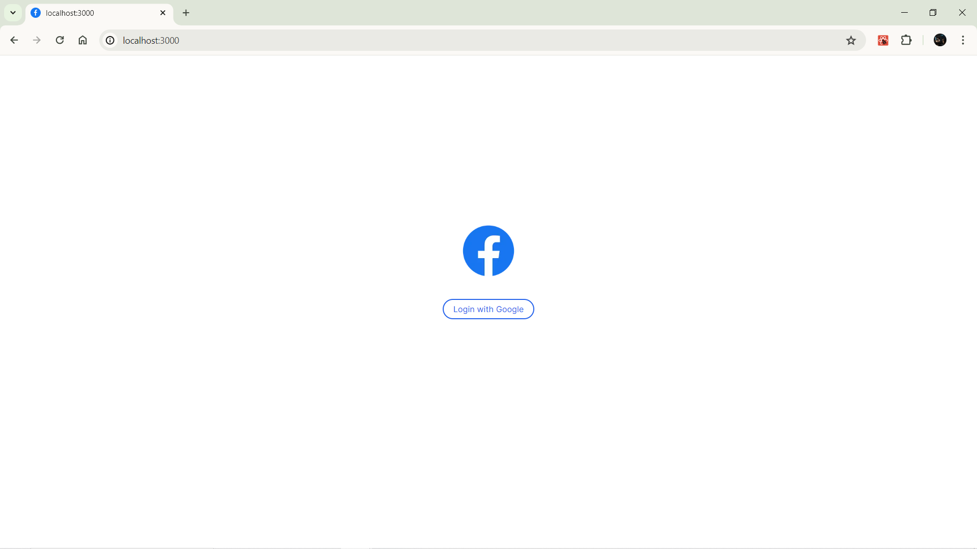 facebook.com Login Page Oneview